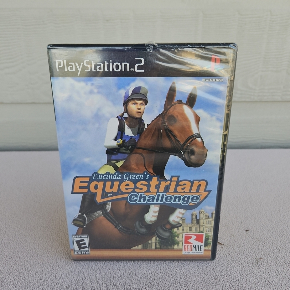 PS2 Lucinda Green's Equestrian Challenge Video Game Sony PlayStation 2 RedMile